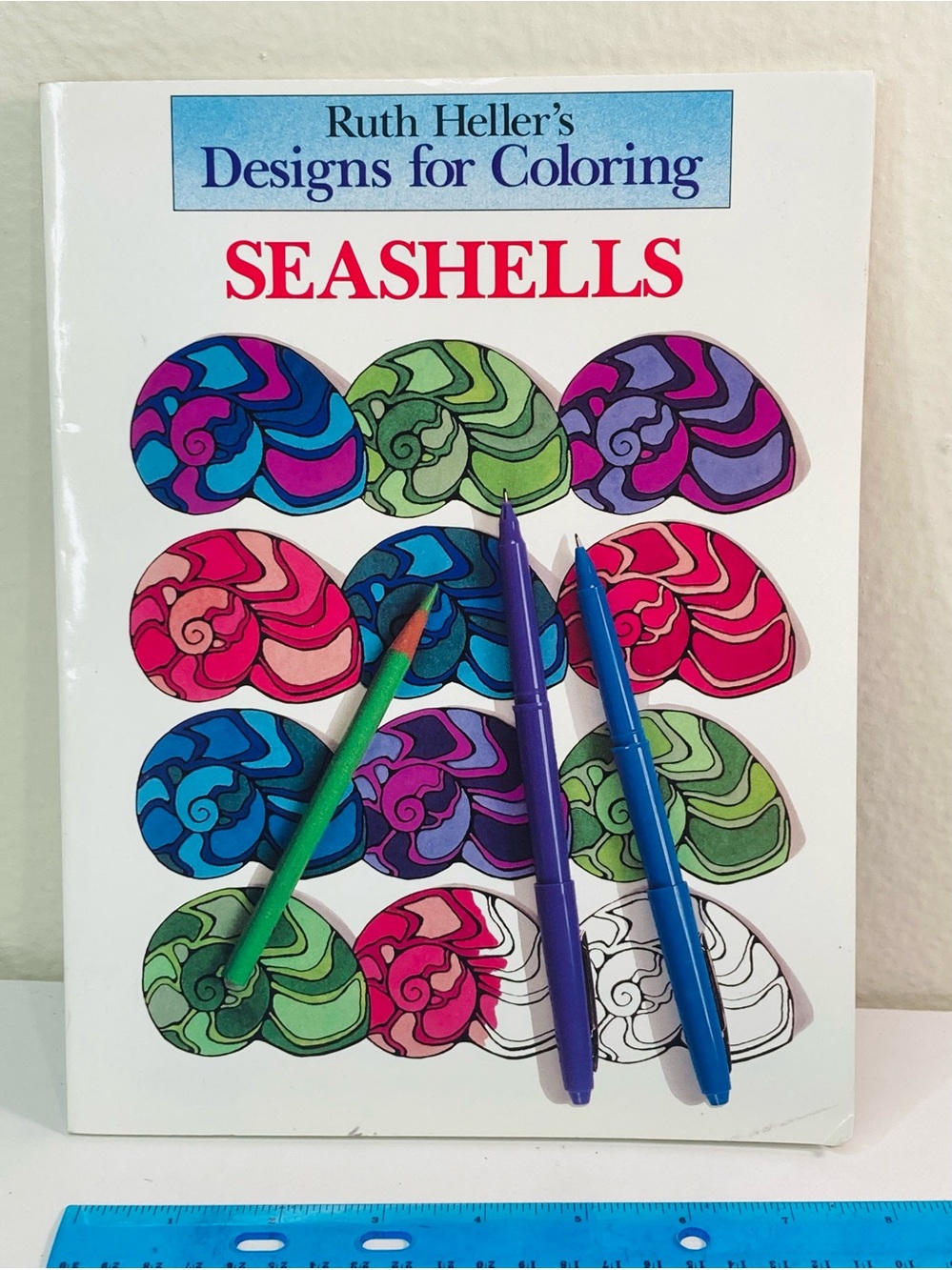 NWT Ruth Heller’s Designs  for Coloring Book - Seashells 🐚